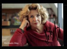 Michaela May Autogrammkarte