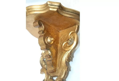Br5 konsole gold geschnitzt - konsole,