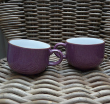 2 Tassen Friesland Heidelberg Ceracron Viola Flieder ohne Untertassen