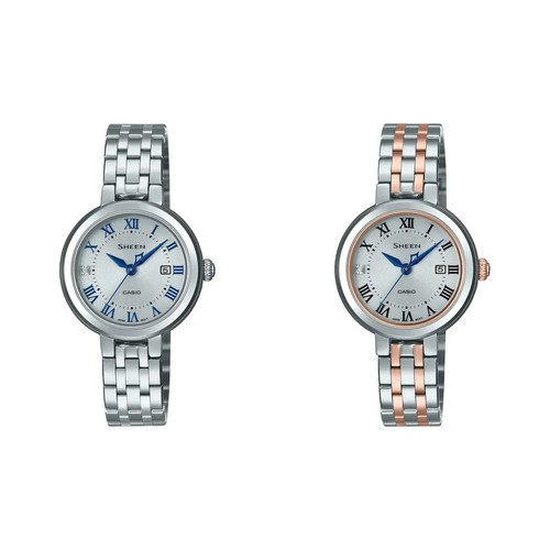 Casio sheen solar - solar, saphirglas