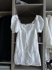 H&M Boho Sommerkleid weiß