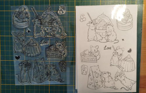 Clear stamps silikonstempel - stamps, /