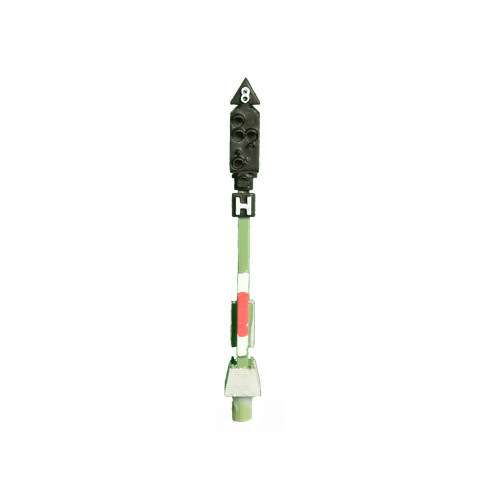 Ausfahrtsignal mit haltetafel - ausfahrtsignal,