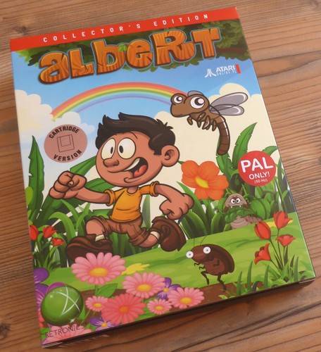 Atari spiel albert - xl/xe,