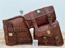 Leder Motorrad Satteltaschen Leder Seitentasche Packtaschen Best Bags Kombi