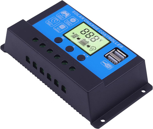 Pwm solarladeregler 30a 12v - 30a,