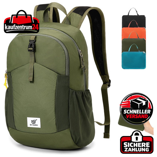 Faltbarer rucksack 20l - faltbarer,