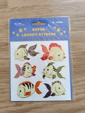 Vintage Sticker Fische Magic