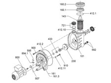 Überwurfmutter für Schlauchtülle für Speck BADU Magic Ersatzteil Poolpumpe