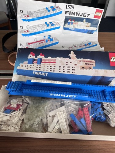 Lego system 1575 finnjet 1977 - lego,