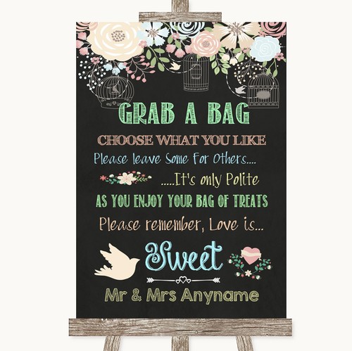 Shabby chic kreide grab bag - chic,