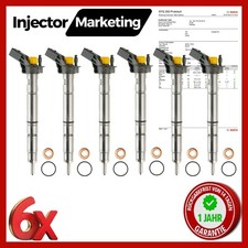 6x 0445117022 Bosch Injektor