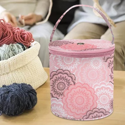 Stricktasche garntrommelkorb - stricktasche,,
