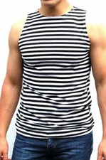 L/Telnjaschka Ukraine, ärmelloses Militär Armee Uniform T-Shirt nicht farbig.