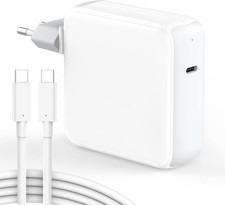 Ladegerät, 96W USB C Ladegerät mit Ladekabel Mac für MacBook Pro 16/15/ 14/13