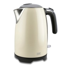 Wasserkocher Creme Beige Retro