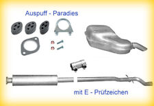 Abgasanlage Auspuff für Volvo V70 II 2.4 D5 Turbo Diesel 163PS Typ SW / P80 +Kit