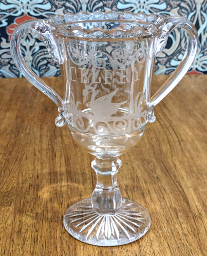 Antik ätzglas - jh.,