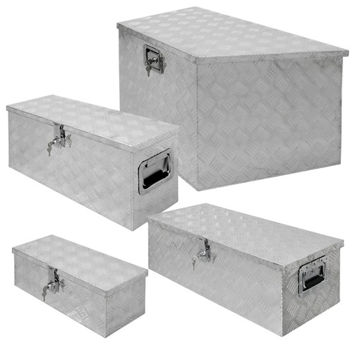 Aluminium transportkiste - aluminium,