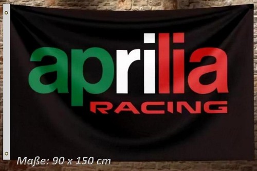 Aprilia racing moto fahne - racing,,