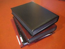 Sammlung Afrika in 2 dicken Steckbüchern, viel älteres Material mit Kolonien