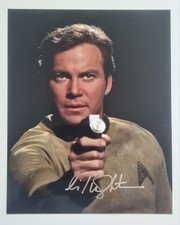 Star Trek Original Autogramm von  William Shatner (Kirk) mit Zertifikat COA