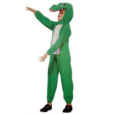 KINDER KROKODIL DRACHEN KOSTÜM Karneval Fasching Jungen Mädchen Tier Verkleidung