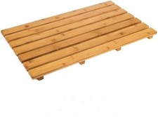 Bambus Holz Badematte