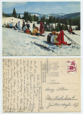 67469 - Winterfreuden im Schwarzwald - AK, gelaufen Freudenstadt 2.1.1975