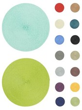 Platzset Polypro rund ca. 35