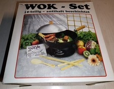 Wok-Set 10-teilig antihaft