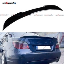 Sport Heckspoiler Lippe Schwarz Glanz passend für BMW 5er E60 Limousine 03-10 DE
