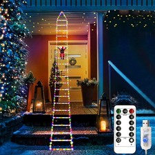 LED Weihnachtsmann Leiter