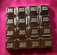 Ritter Sport Briefbeschwerer limitiert verchromt Metall Schokoladentafel
