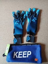 Torwarthandschuhe Catch&Keep ViVor Blue in Grösse 11, neu mit Tasche