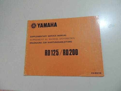 1975 yamaha rd125 rd200 - 1975,