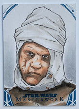 2018 Topps Star Wars Masterwork DENGAR Sketch Card by Jude Gallagher