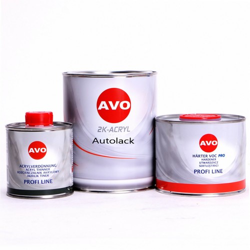 Autolack set acryl für - set, 2k