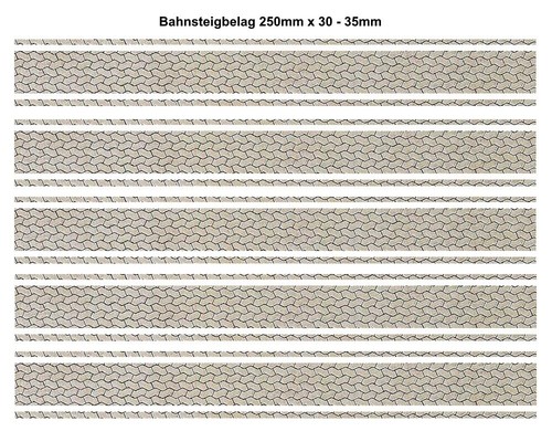 Bahnsteig oberfläche belag - 5x,