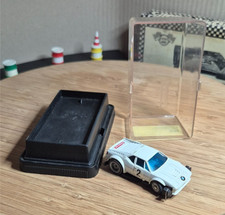 Carrera Servo 160 Auto Slotcar Rennwagen mit Box gelbes Label