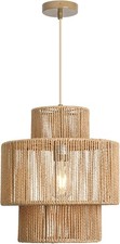 Hängelampe Rattan Boho