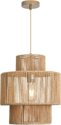 Hängelampe rattan boho - hängelampe,