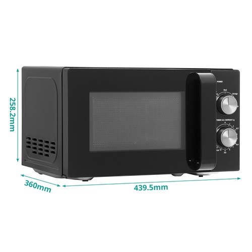 Schwarze smad mini mikrowelle - schwarze, mini-mikrowelle