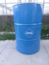 Brennfass Feuertonne Aral Ölfass 200 Liter, Dekoration, Blechfass Stahlfass