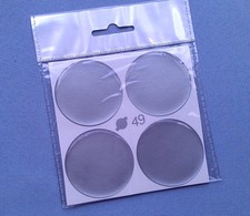 4x Silber Embleme für