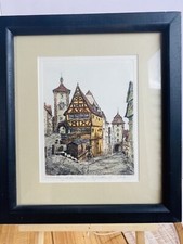 Radierung Heiner Krasser —