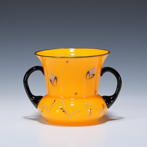 Loetz tangoglas henkelvase - tangoglas,