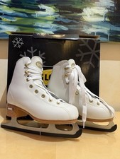 Leder-Eiskunstlaufschuh mit