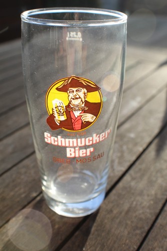 Schmucker bier glas - bier,