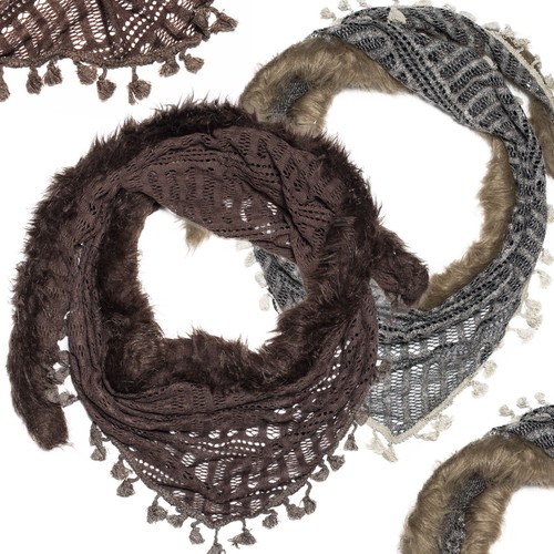 Scarf triangle shawl with - triangle, soft
